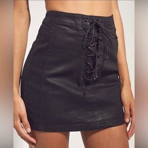 BDG Super High-Rise Corset Mini Skirt